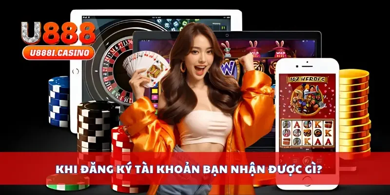 Khi đăng ký tài khoản bạn nhận được gì?